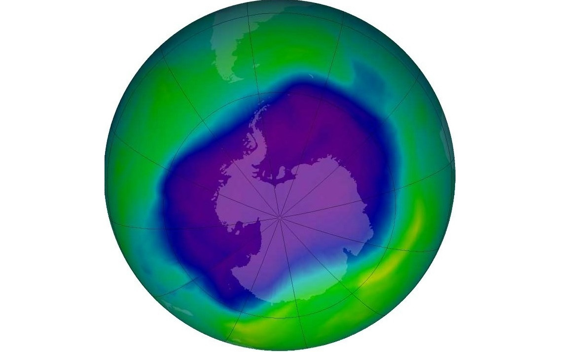 Agujero ozono Antartida 1