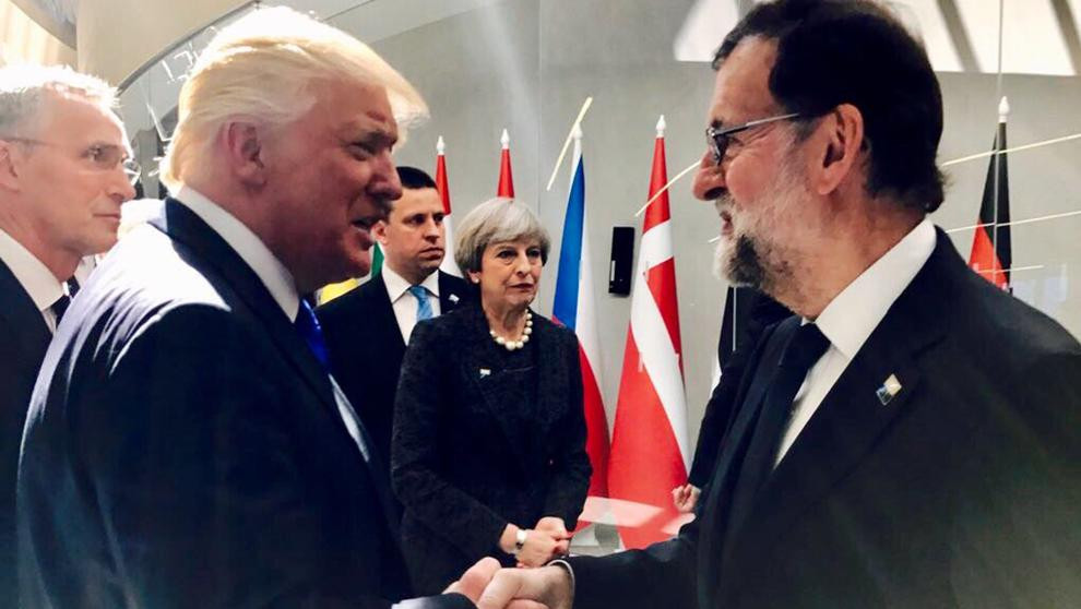 Donlad Trump Mariano Rajoy