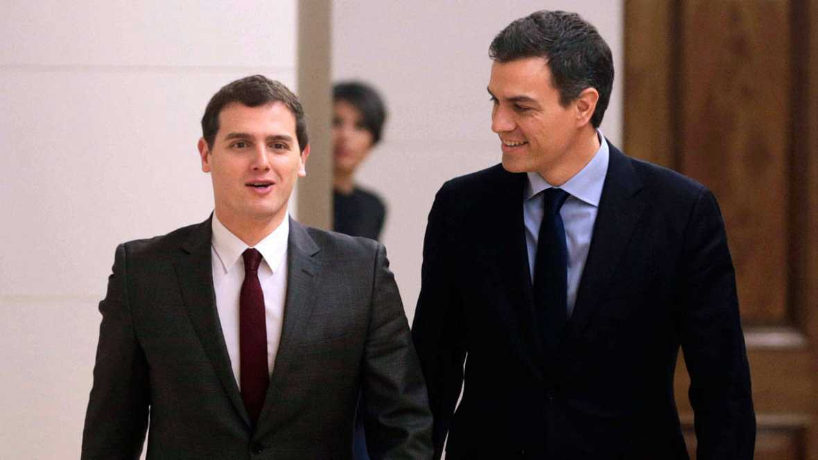 Pedro sanchez Albert Rivera