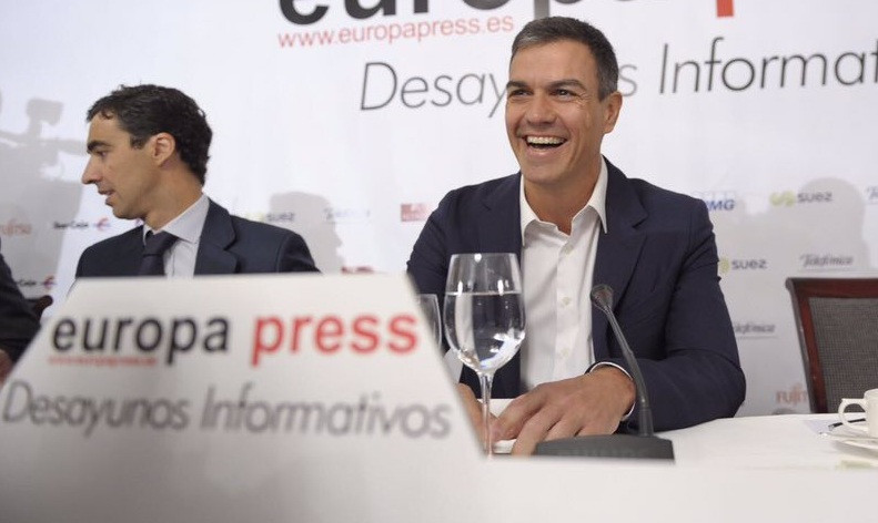 Pedro sanchez desayunos europapress
