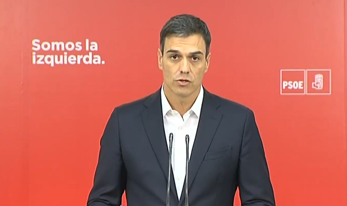 Pedro sanchez exige dimision Rajoy