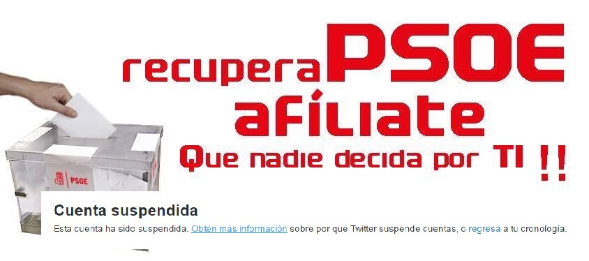 Recupera PSOE suspendida