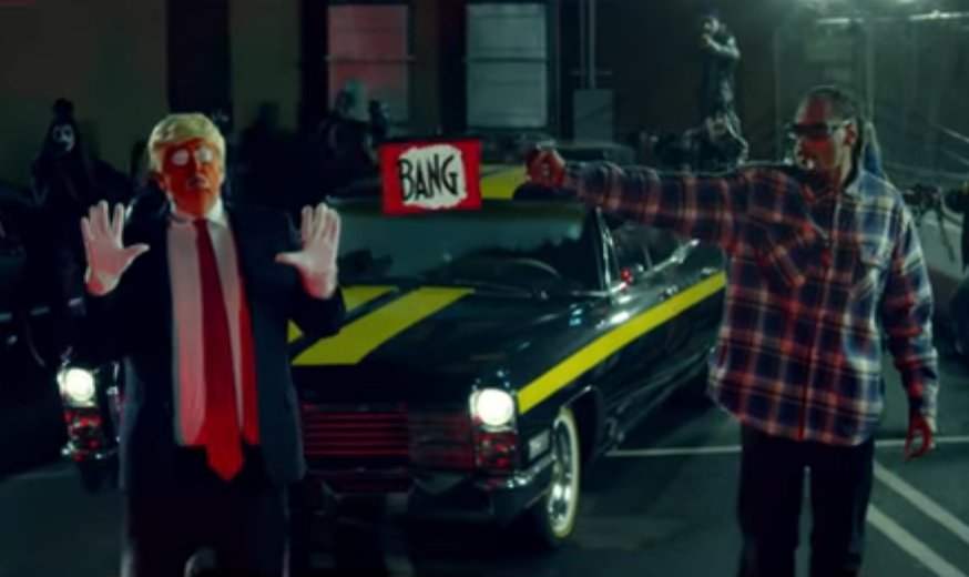 Snoop Dogg dispa Trump