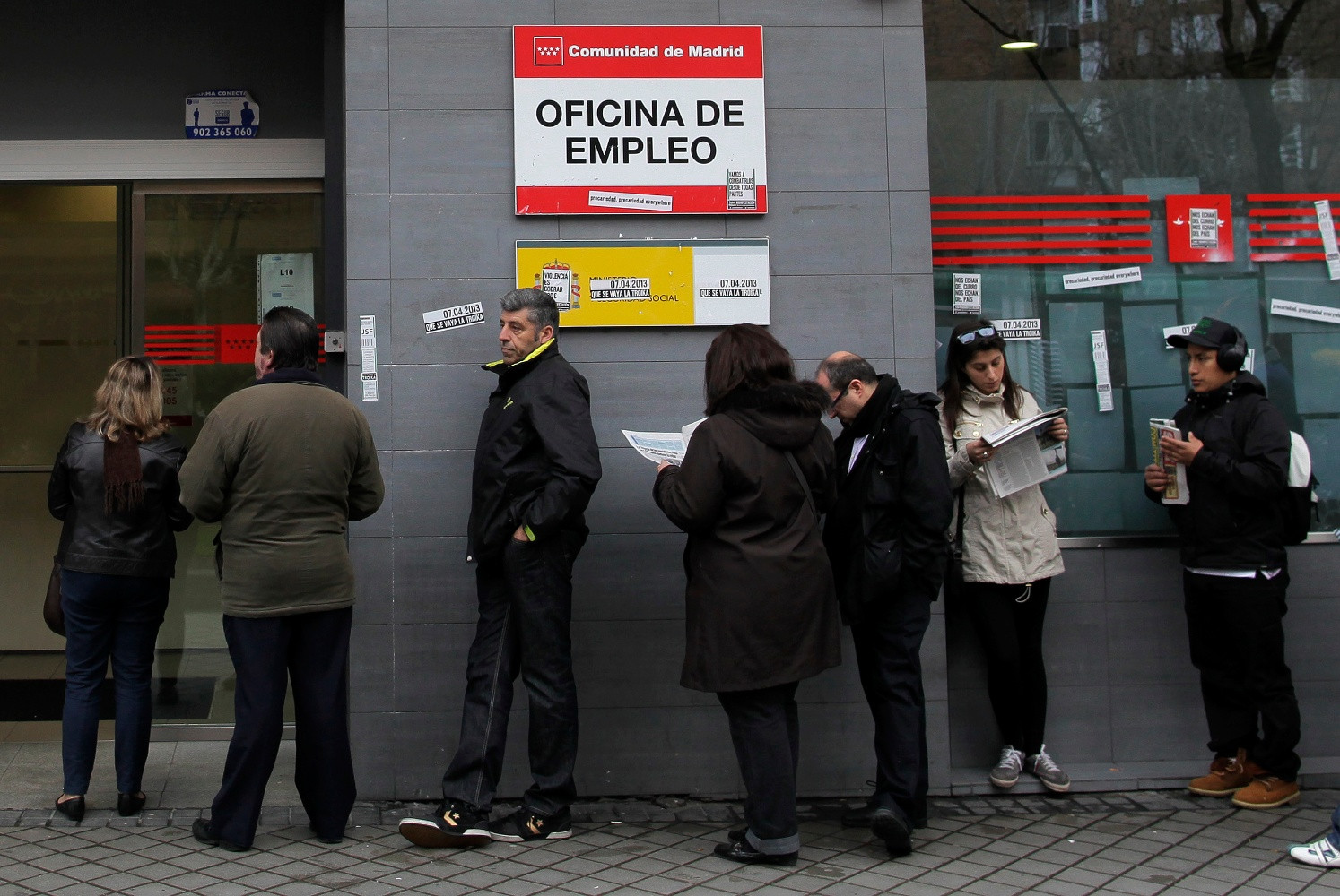 Una de las oficinas del antiguo Inem