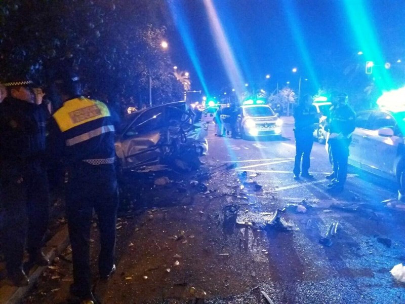 Accidente multiple sevilla