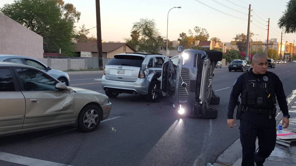 Accidente uber