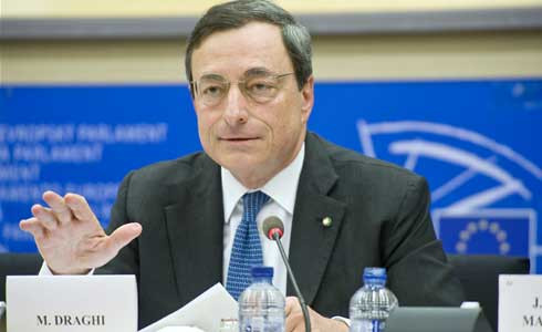 9Mario Draghi, presidente del BCE