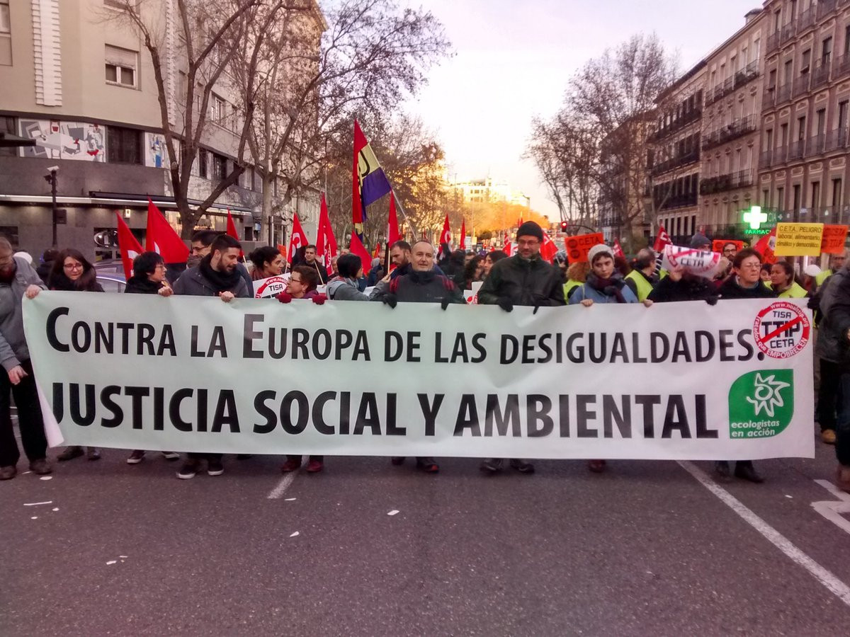 Manifestacion contraCeta