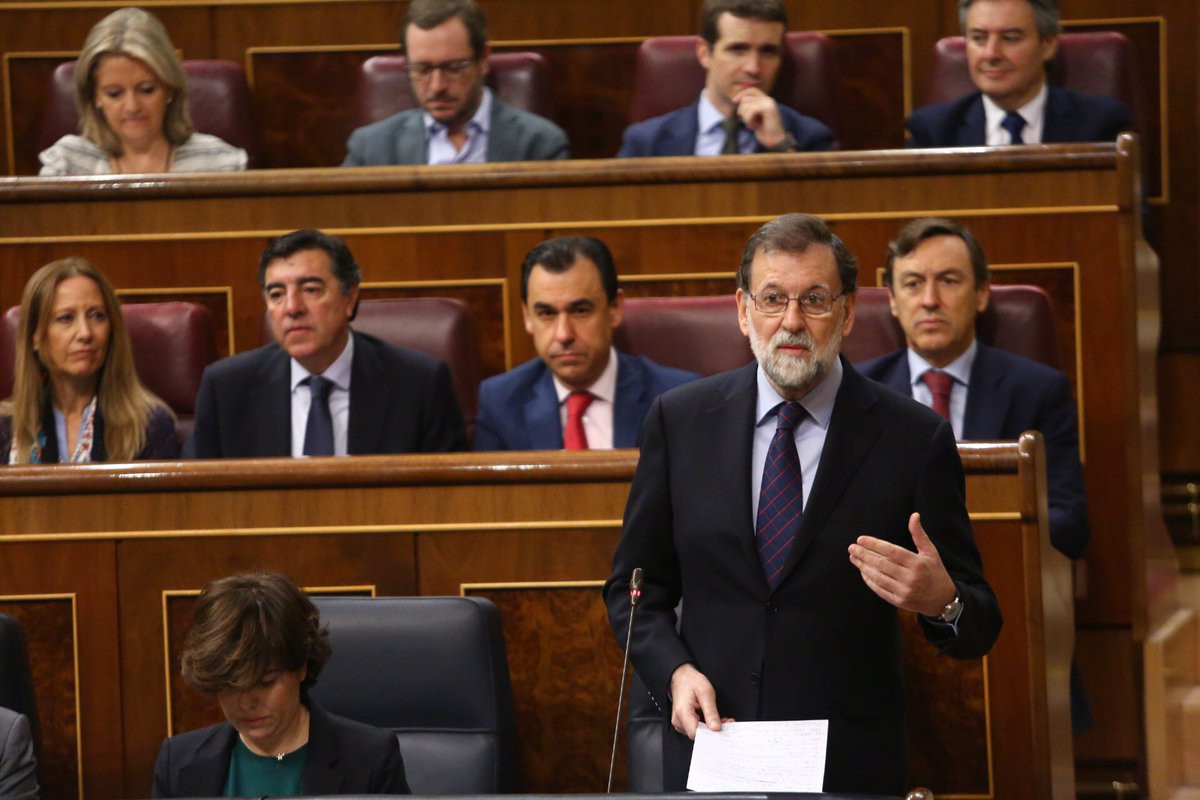 Mariano rajoy en el congreso de los diputados