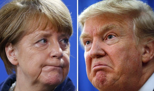 Merkel trump