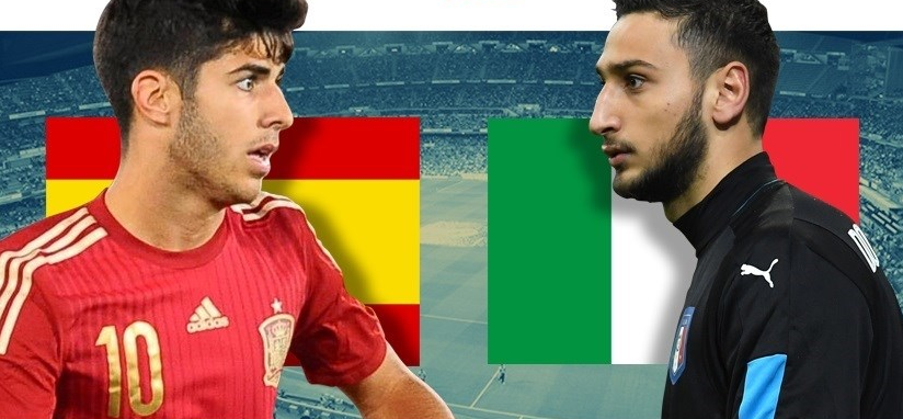 Partido espana italia