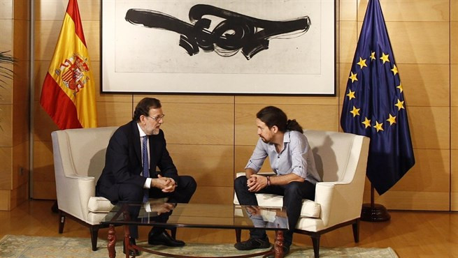 Rajoy habla con iglesias
