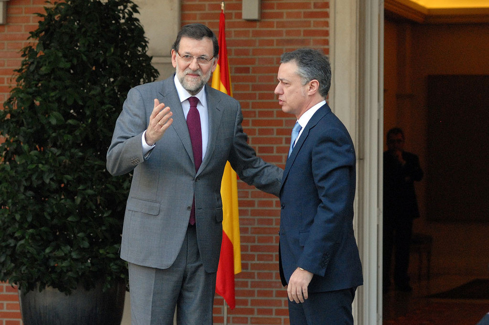 Rajoy urkullu