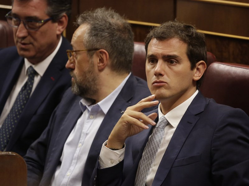 Albert Rivera pensativo