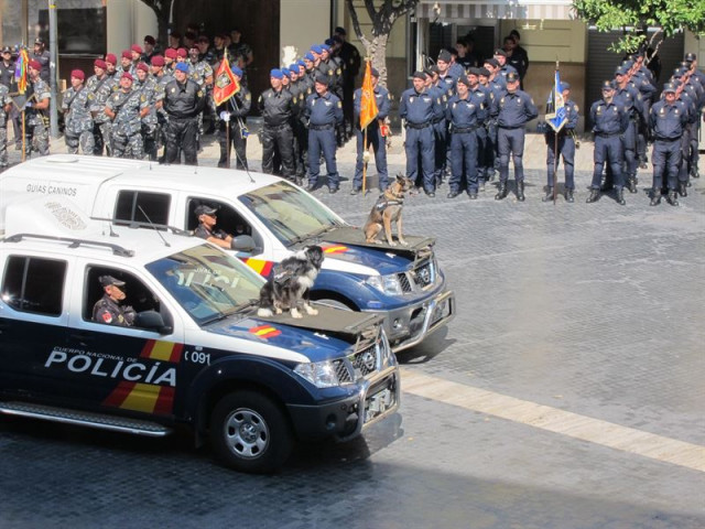 Acto central de la Policía Nacional en Murcia