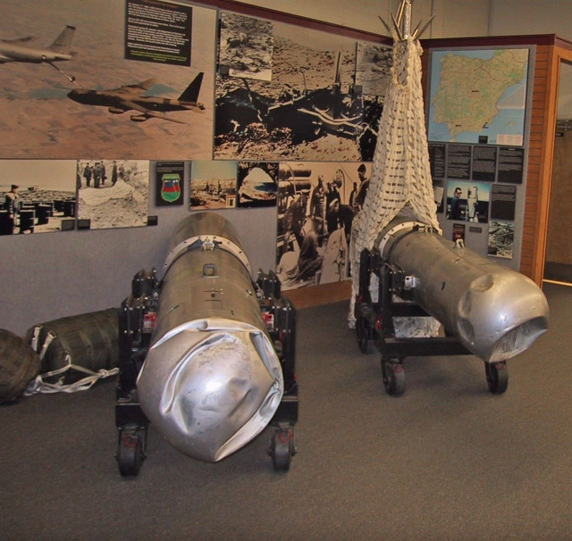 El Museo de Albuquerque (Estados Unidos) conserva las bombas radioactivas que se localizaron en Palomares