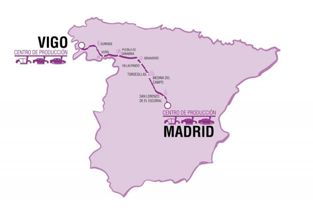 Un vehículo sin conductor recorre 599 km entre Vigo y Madrid, en la primera experiencia de conducción autónoma