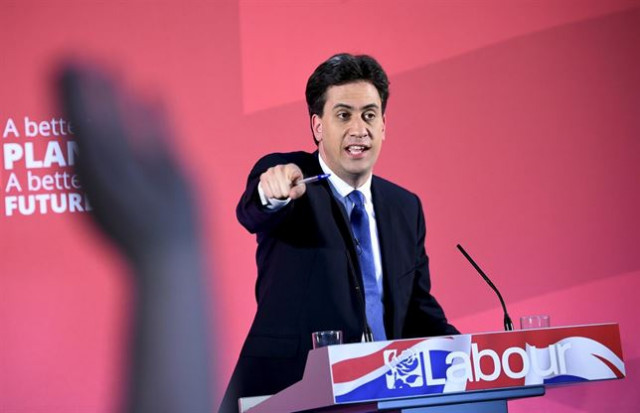 Miliband anuncia su dimisión al frente del Partido Laborista
