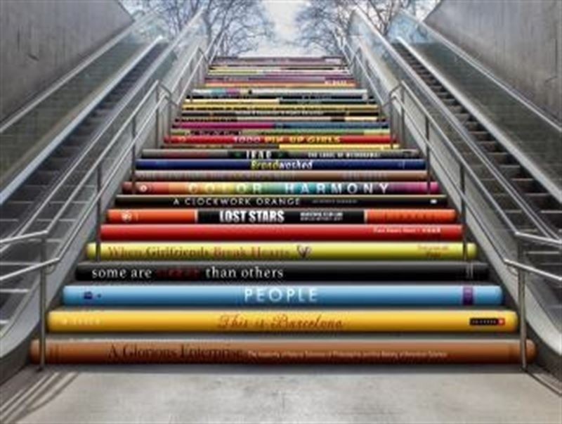 El arte contemporáneo emergente volverá a decorar las escaleras ...