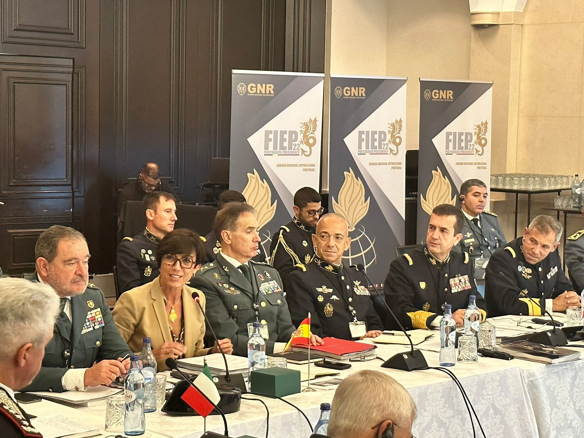 A Guarda Civil assume a presidência da Associação Internacional de Gendarmeries com uma mensagem de apoio à Ucrânia