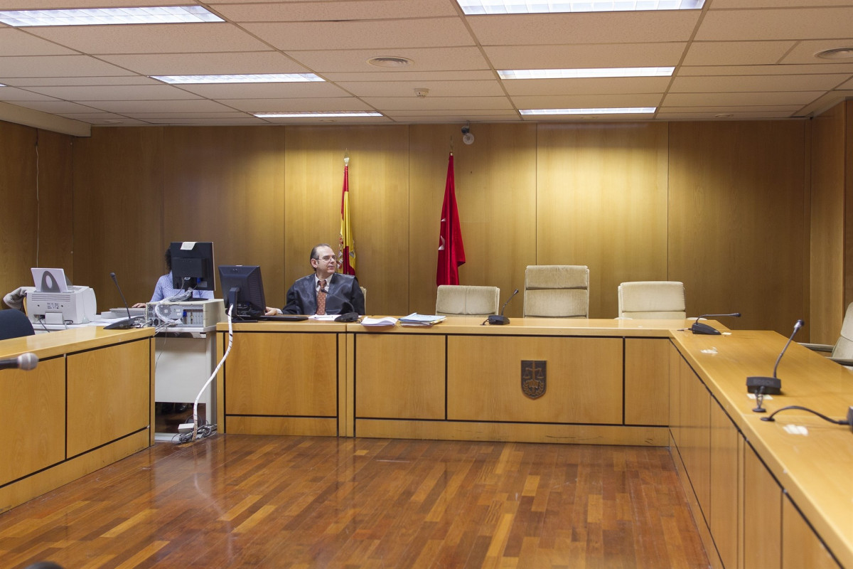 Audiencia Provincial de la Comunidad de Madrid, sala de vistas, sala de juicios