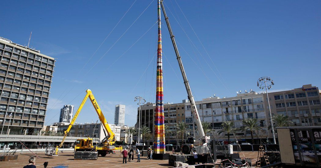 Torre Lego en Tel Aviv