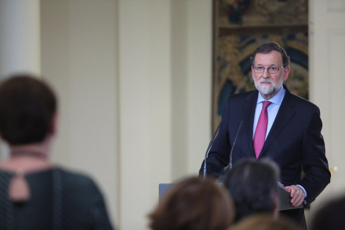 Mariano Rajoy hace balance de 2017