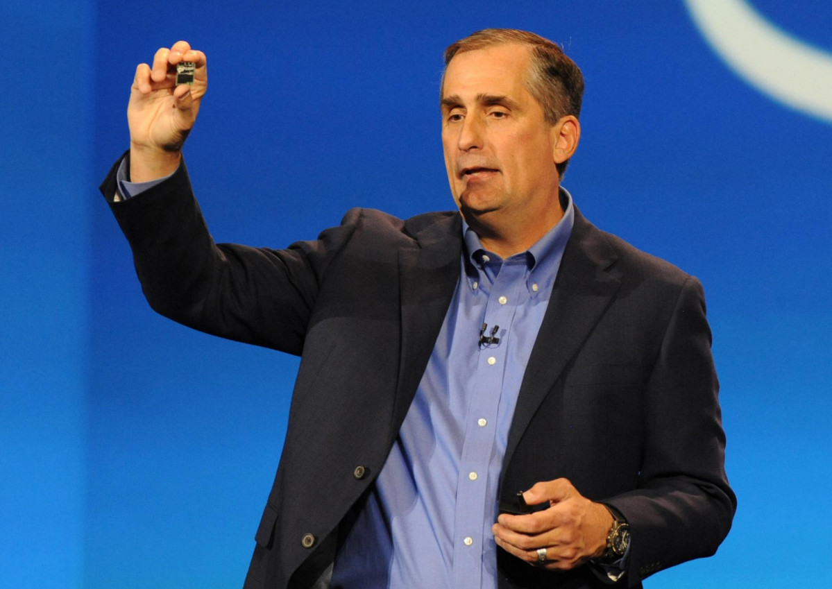 Brian Krzanich%2C Intel Chief Executive Officer