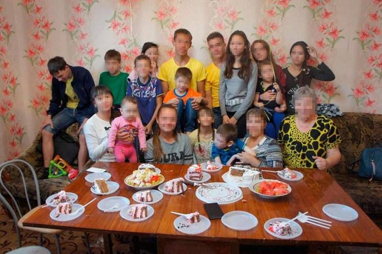 La familia de Viktor Lishavsky