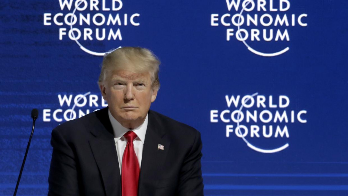 Donald Trump en Davos