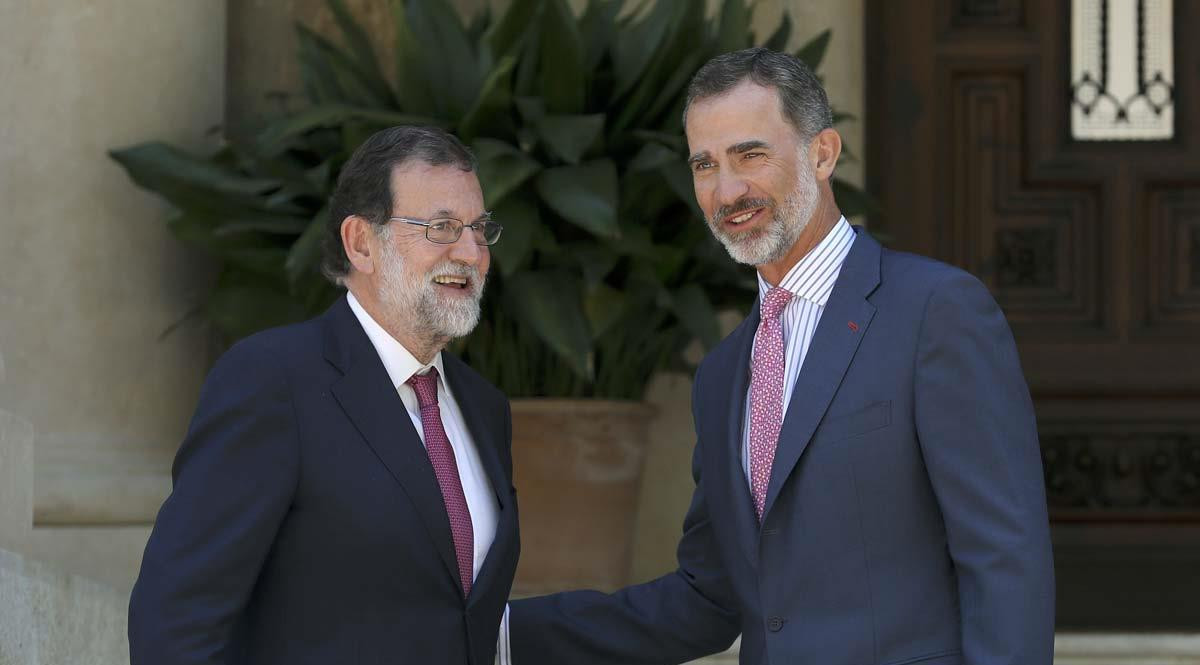 Rajoy con felipe vi
