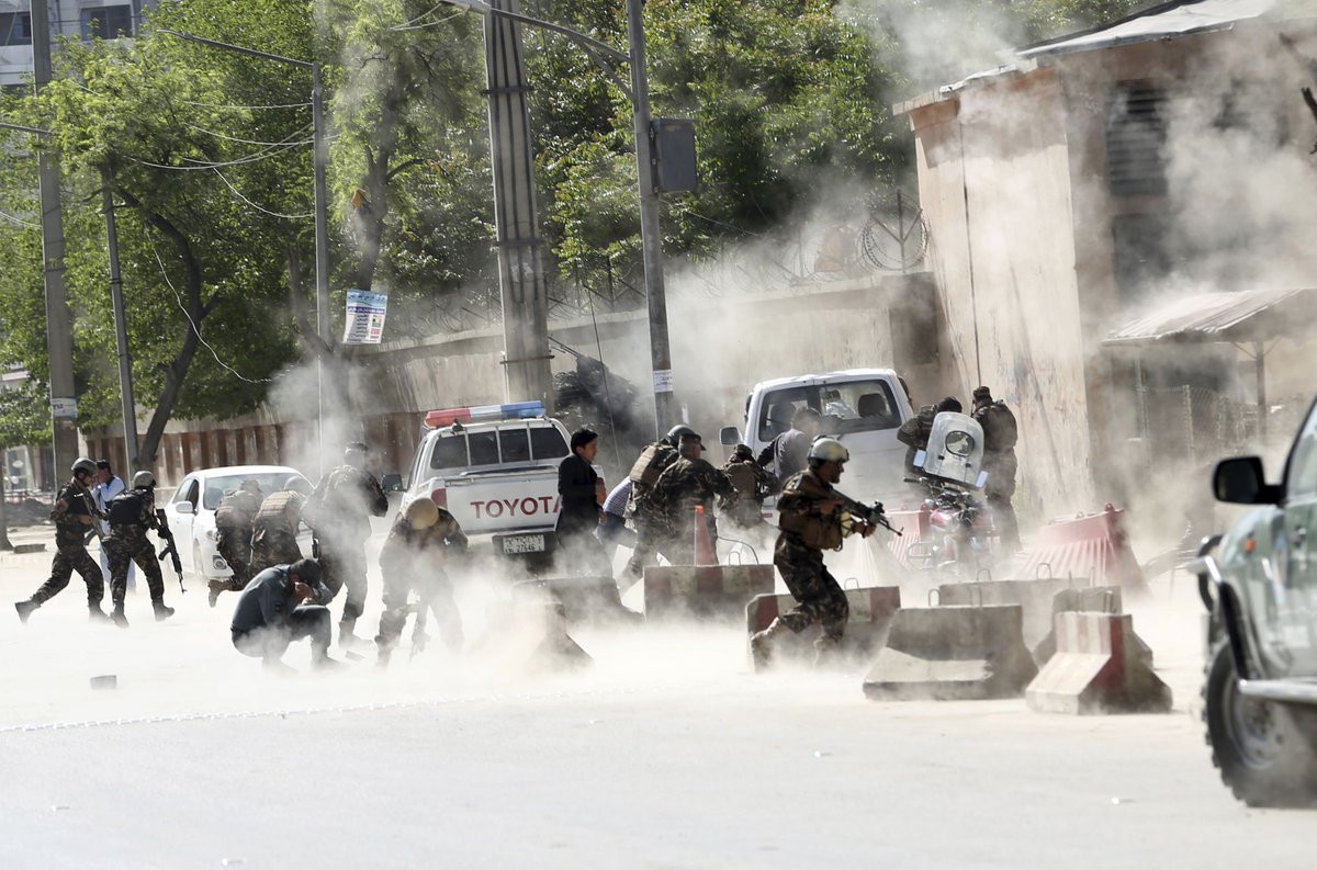 Doble atentado en Kabul