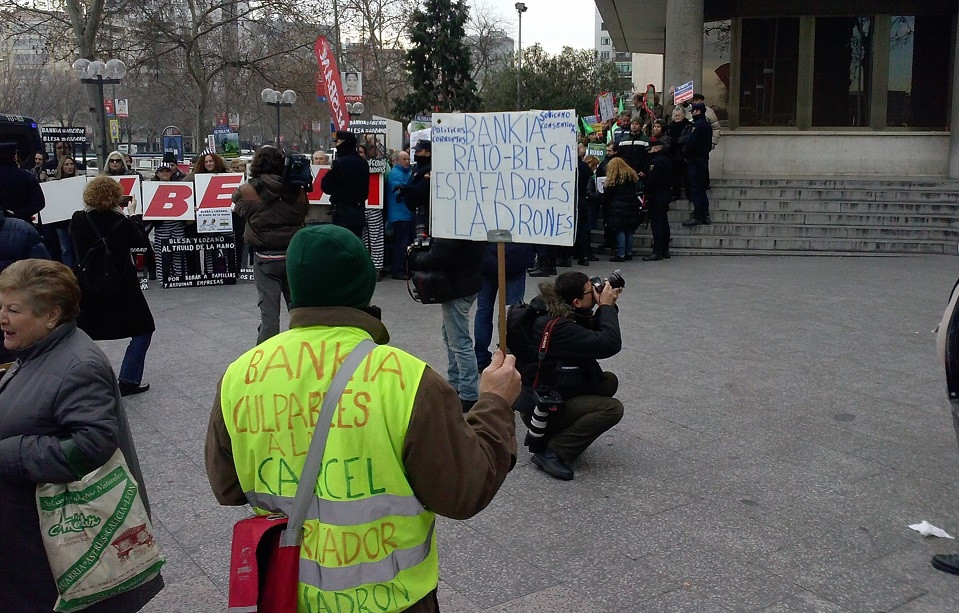Protesta Bankia