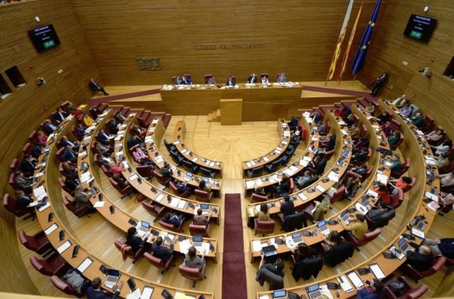 28A-A.- Seis formaciones políticas conformarán la X legislatura de Les Corts Valencianes