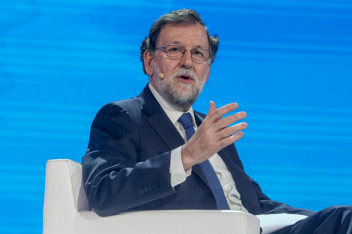 L'ex-president del Govern Mariano Rajoy en la Convenció Nacional del PP 