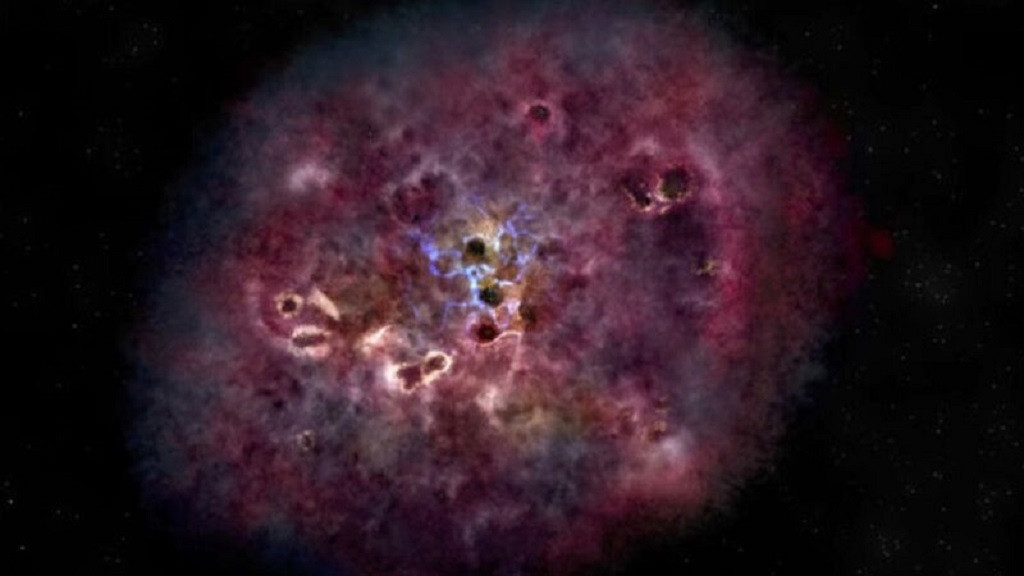 La galaxia XMM 2599 NASA