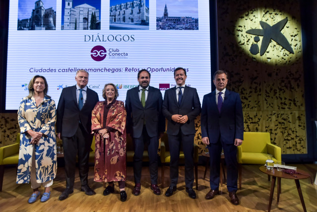 Alcaldes de Toledo, Albacete, Ciudad Real y Guadalajara en el foro del Club Conecta