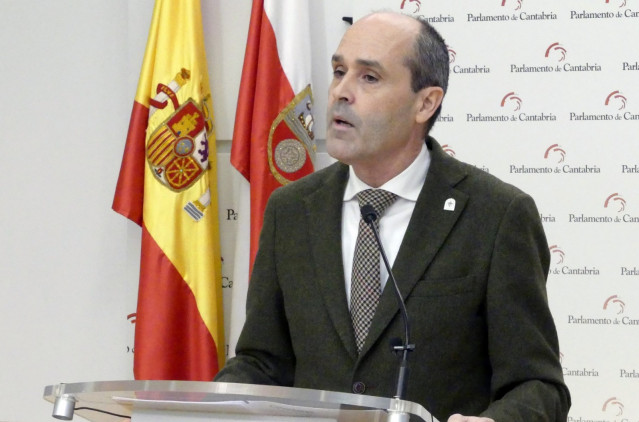 El portavoz y coordinador del PP de Cantabria, Juan José Alonso