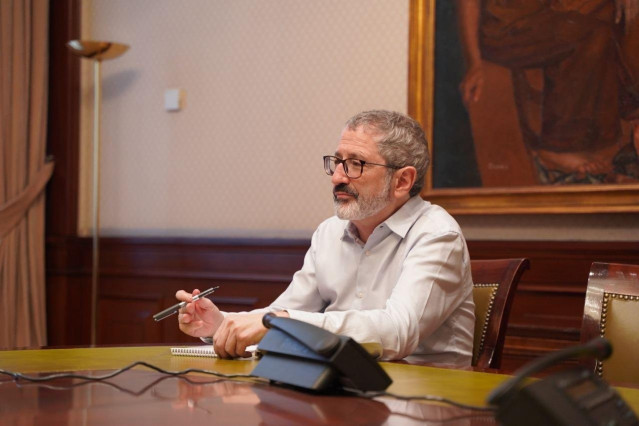 Archivo - Carlos Martín Urriza, diputado de Sumar