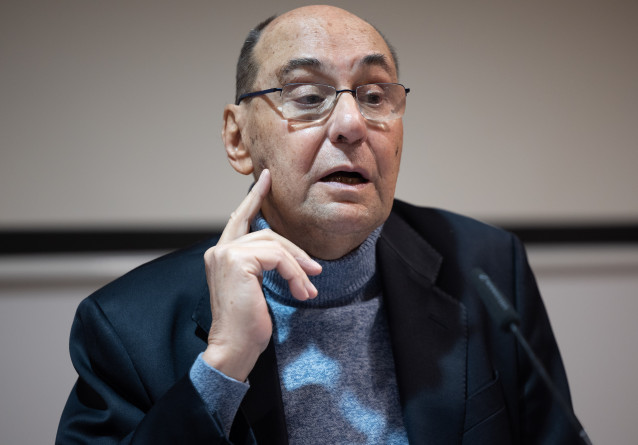 Archivo - El vicepresidente del Parlamento Europeo entre 1999-2014, Alejo Vidal-Quadras, ofrece una rueda de prensa