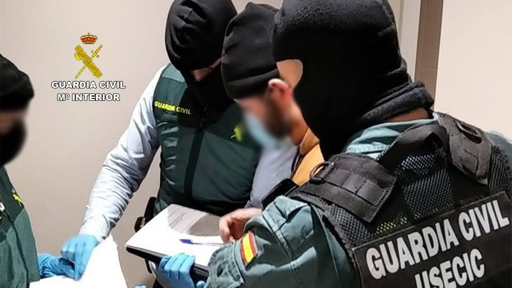 Imagen del detenido en Madrid por vículos con el DAESH