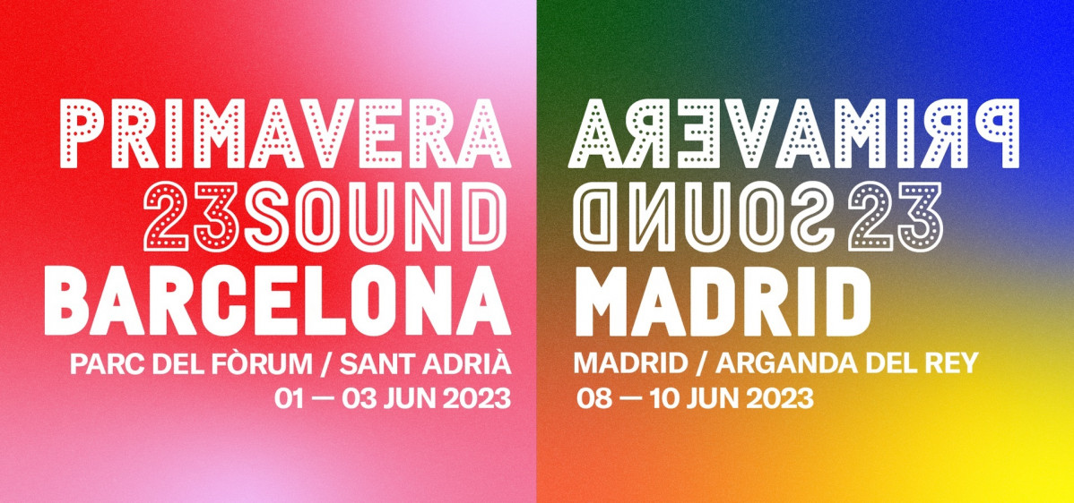 El Primavera Sound 2023 tendrá doble sede en Barcelona y Madrid
