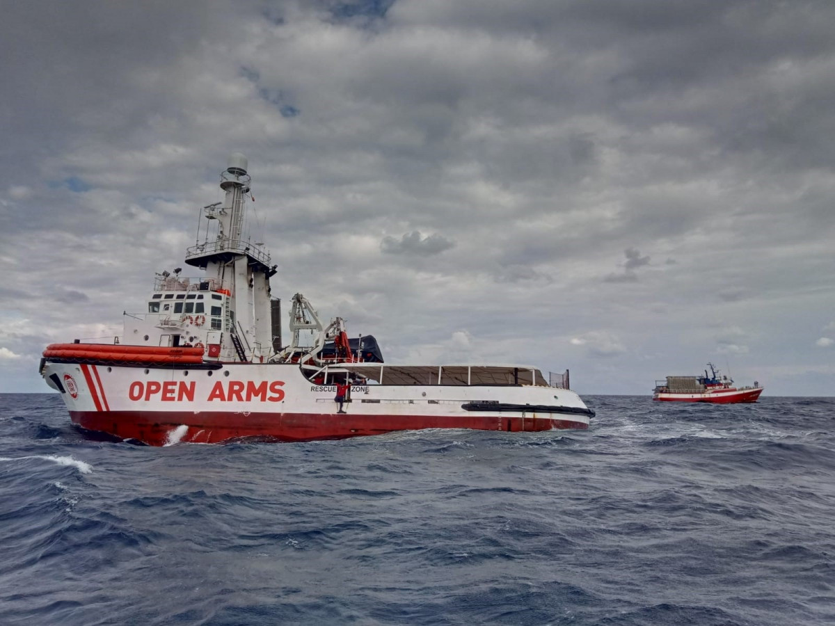 El Open Arms recibe permiso para llevar material humanitatio a Lesbos y Samos (Grecia)