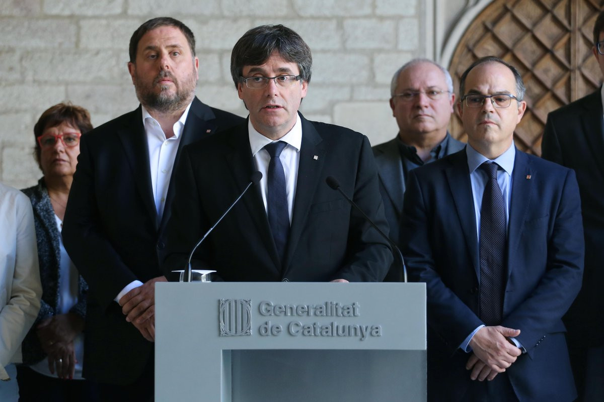 Carles Puigdemont sedicion