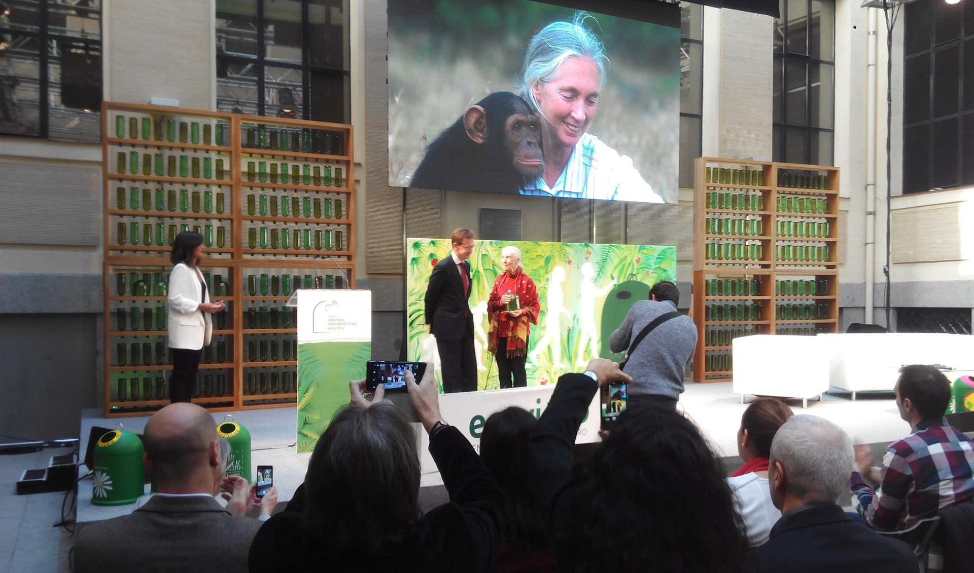 Jane Goodall Madrid