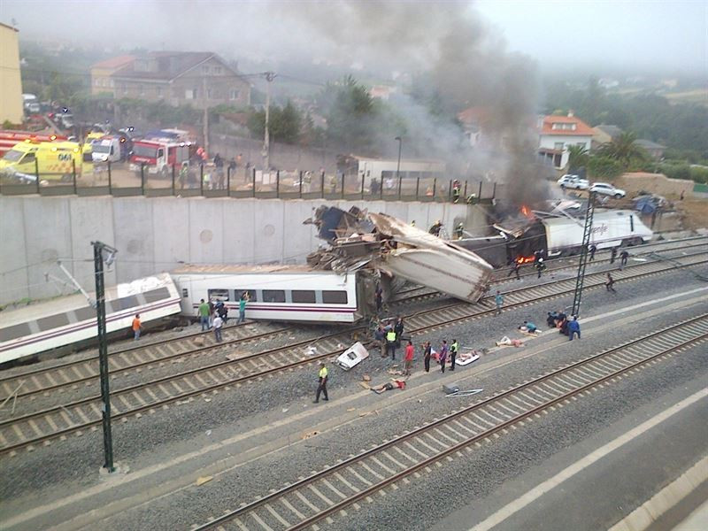 Accidente alvia santiago