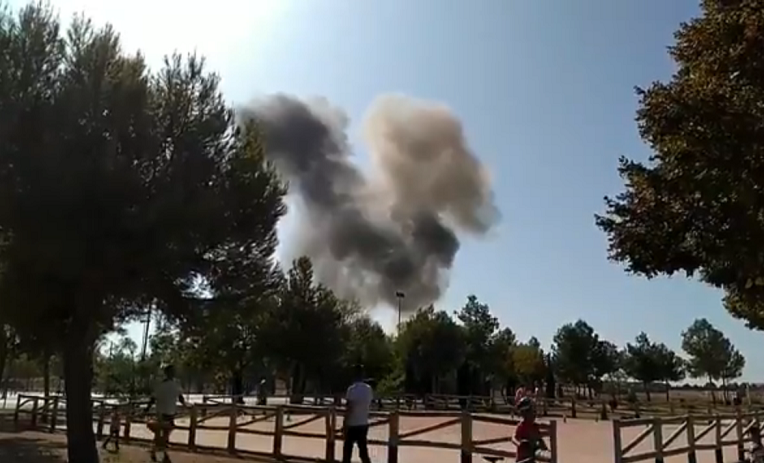 Accidente eurofighter albacete