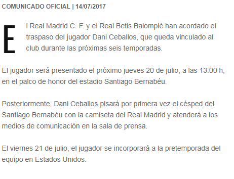 Comunicado