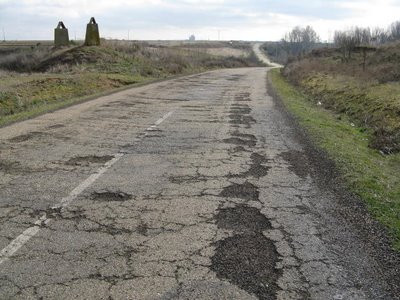 Mal estado de las carreteras 1