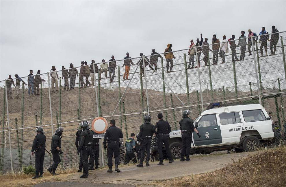 Salto valla melilla